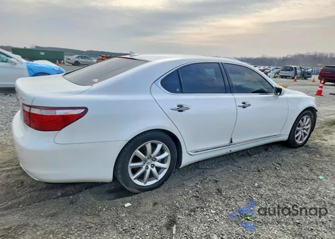 2008 Lexus Ls 460 from USA, damaged, VIN JTHBL46F885079904